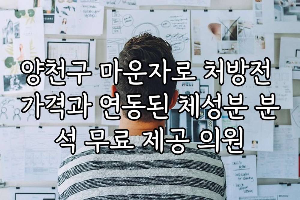 양천구 마운자로 처방전 가격과 연동된 체성분 분석 무료 제공 의원