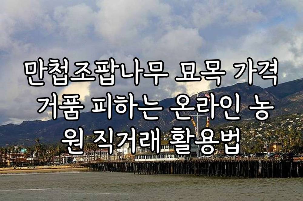 만첩조팝나무 묘목 가격 거품 피하는 온라인 농원 직거래 활용법